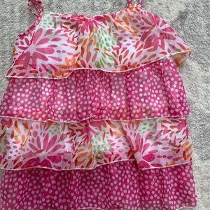 Girls dressy tank top size 10/12